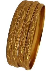 Gold Plated Bangles
